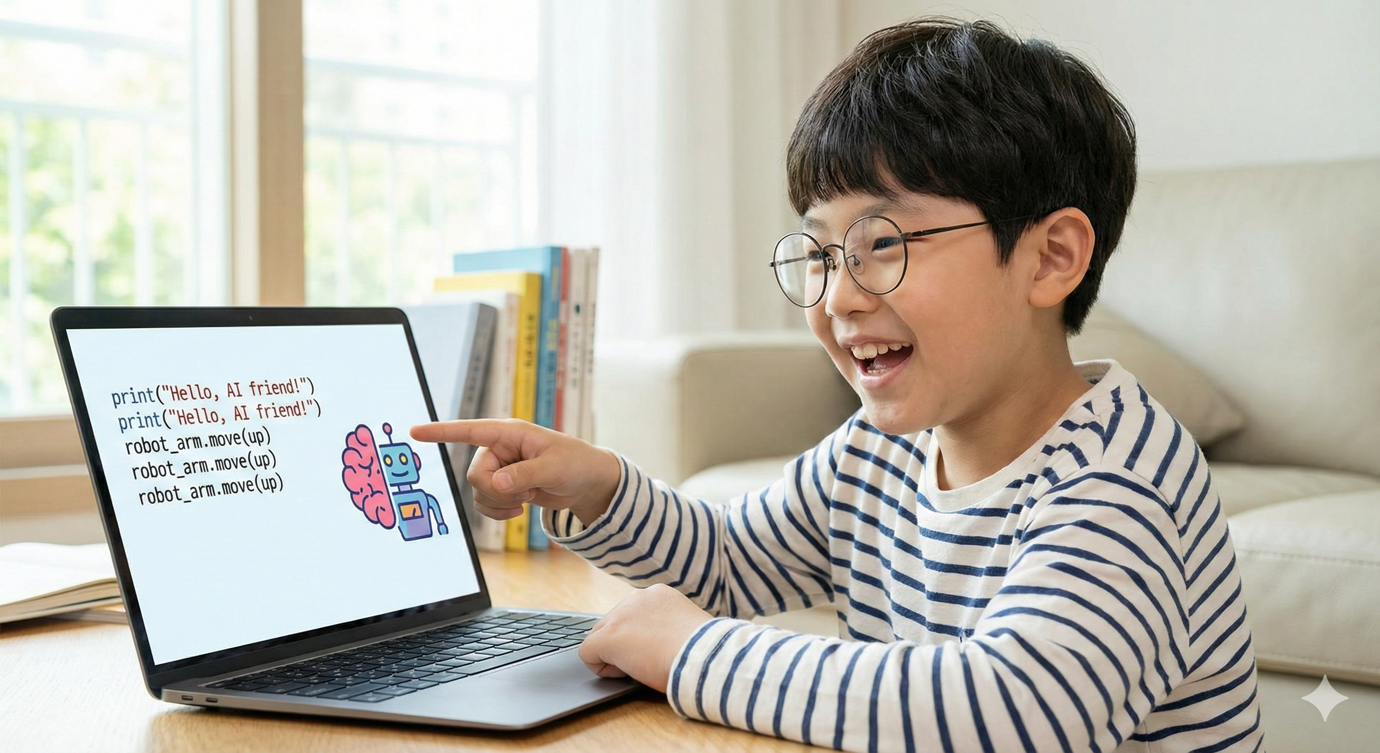 생성형 AI 활용해서 파이썬 배우는 초등학생